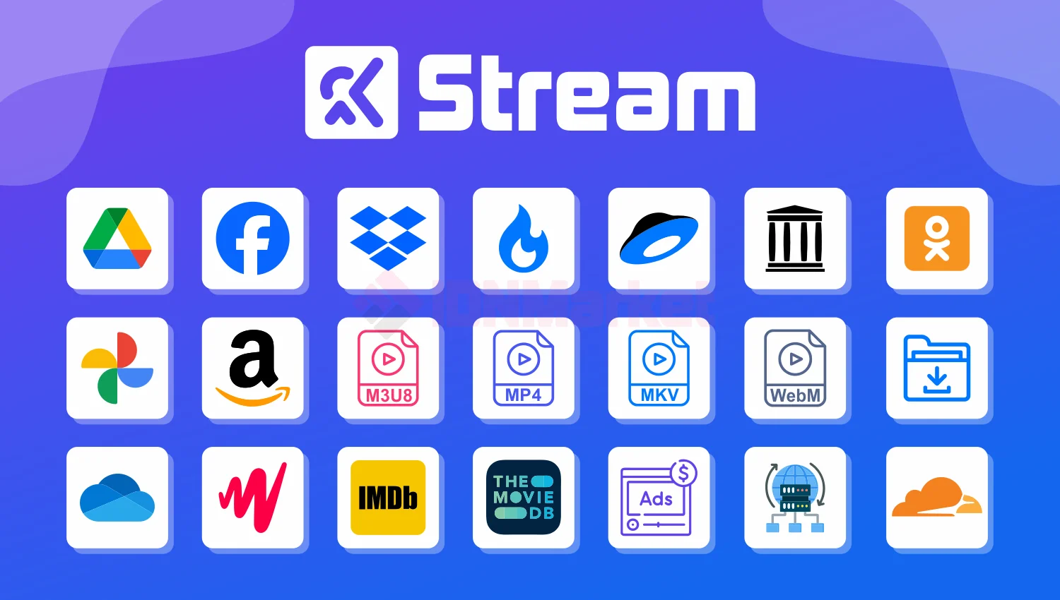 KStream - Video Player, Multiply Quality & Multiply Sources, Stream Proxy Cloudflare